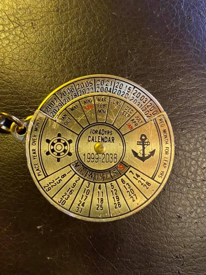 Circular Calendar - Nautical calendar