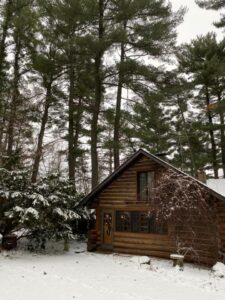 Good Sabbath from the snowy Church O’ The Pines - Snow is fallen